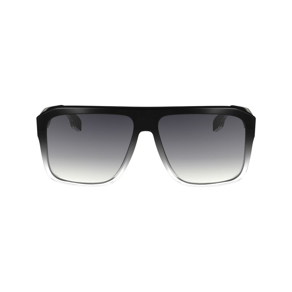 Victoria Beckham Women’s Sunglasses – Black Browline Frame, Grey Gradient Lenses