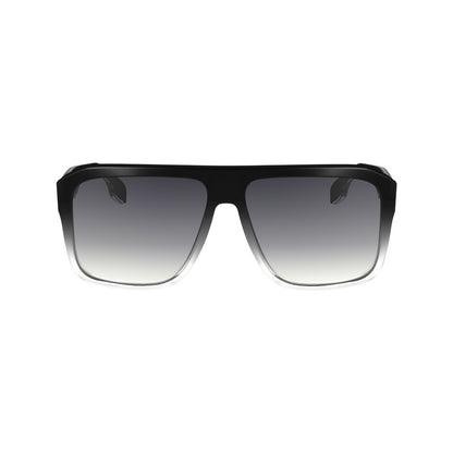 Victoria Beckham Women’s Sunglasses – Black Browline Frame, Grey Gradient Lenses