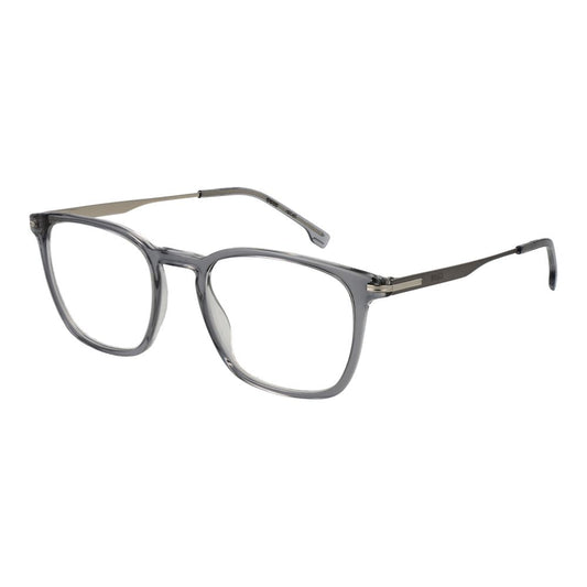Hugo Boss Men’s Optical Glasses – Grey Square Frame, 52mm
