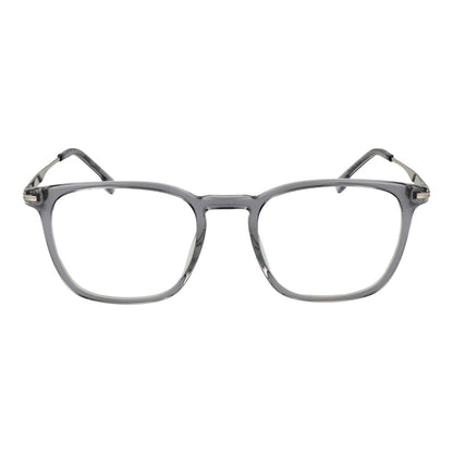 Hugo Boss Men’s Optical Glasses – Grey Square Frame, 52mm