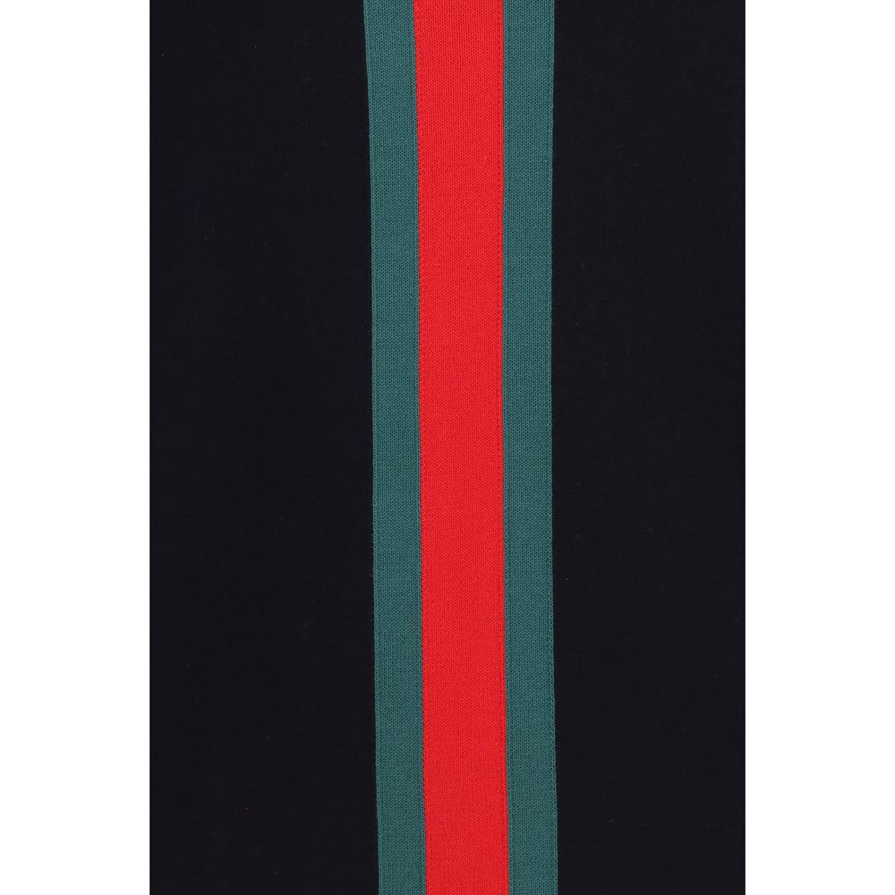 Gucci Dark Blue Web Stripe Sweater