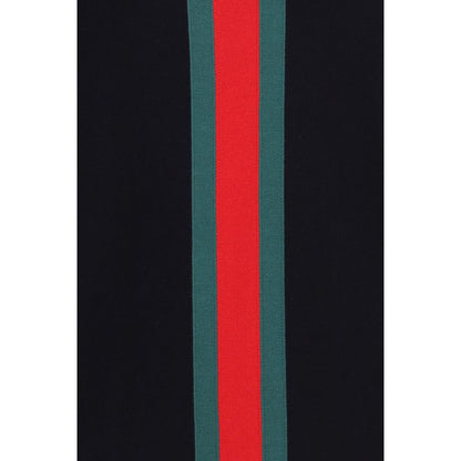 Gucci Dark Blue Web Stripe Sweater