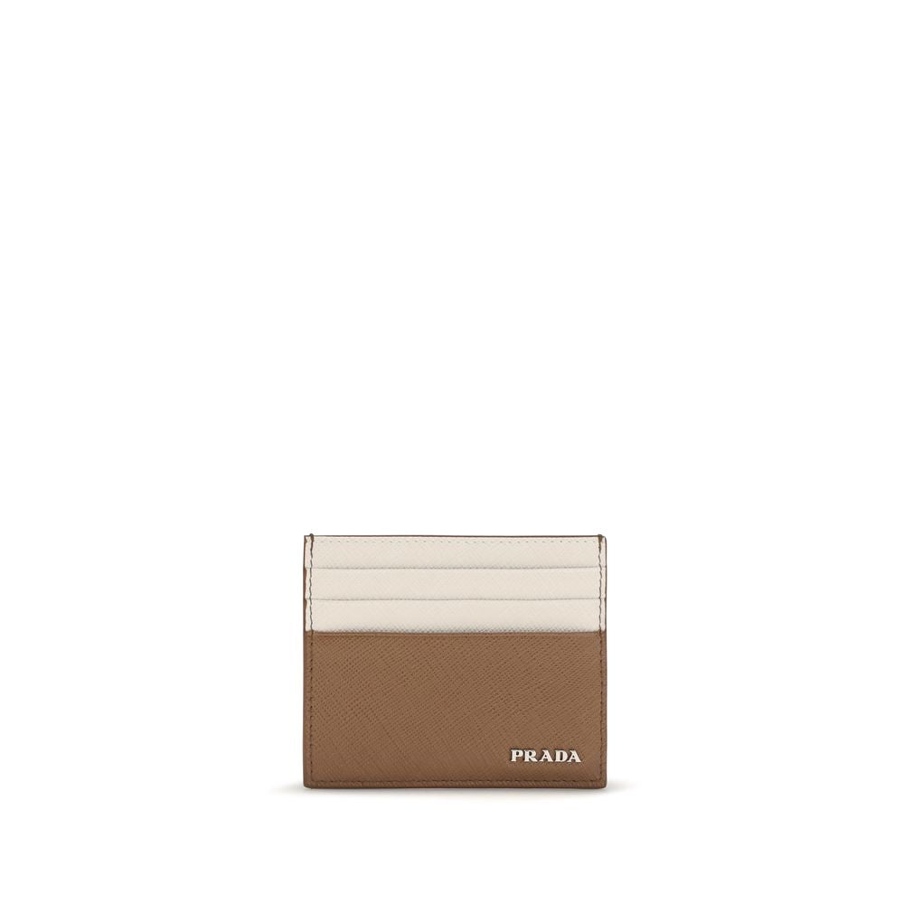 Prada Saffiano Leather Beige Bos Taurus Wallet