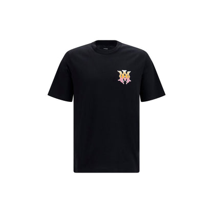 Amiri Black Cotton Logo T-Shirt