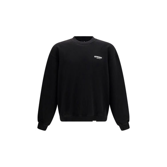 Represent Owners Club Black Cotton Sweatshirt