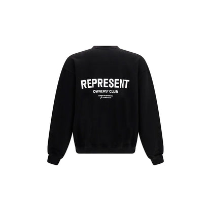 Represent Owners Club Black Cotton Sweatshirt