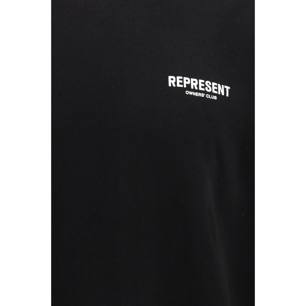 Represent Owners Club Black Cotton Sweatshirt