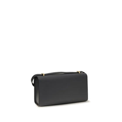Savette Symmetry 26 Shoulder Bag Gray Calf Leather Bos Taurus