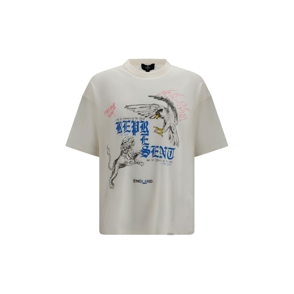 Beige Cotton T-Shirt by Represent - The Enemy T-shirt