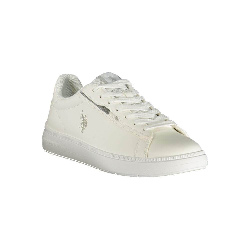 U.S. POLO ASSN. Bianco Poliuretano Mens Sneaker - White