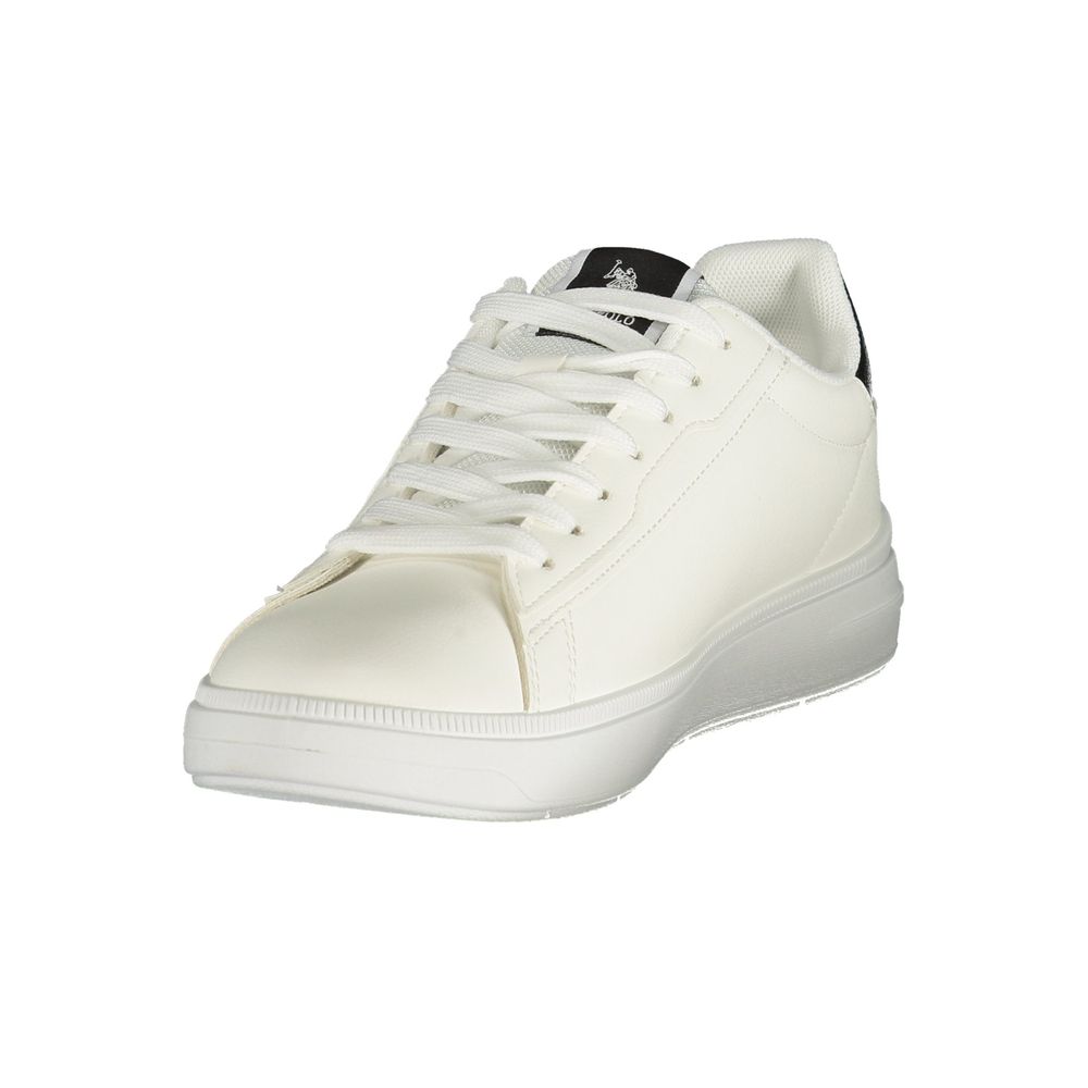 U.S. POLO ASSN. Bianco Polyurethane Men's Sneaker - White