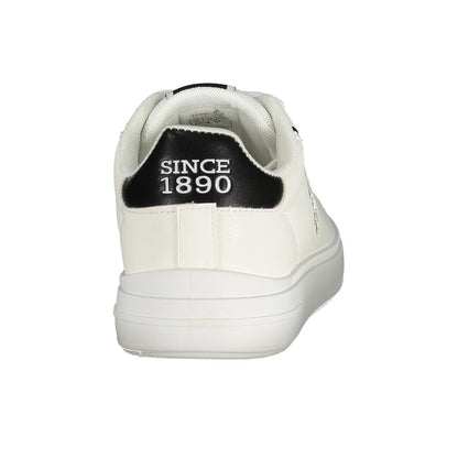 U.S. POLO ASSN. Bianco Polyurethane Men's Sneaker - White