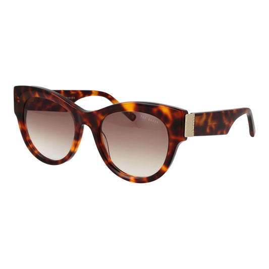 Ted Baker Women’s Sunglasses – Brown Butterfly Frame, Brown Gradient Lenses