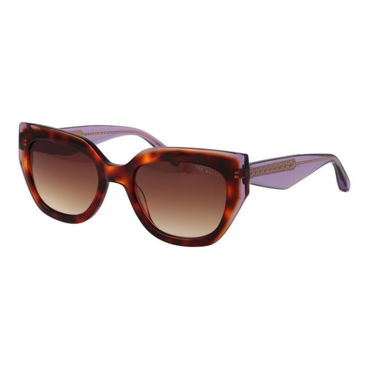 Ted Baker Women’s Sunglasses – Brown Cat Eye Frame, Brown Gradient Lenses