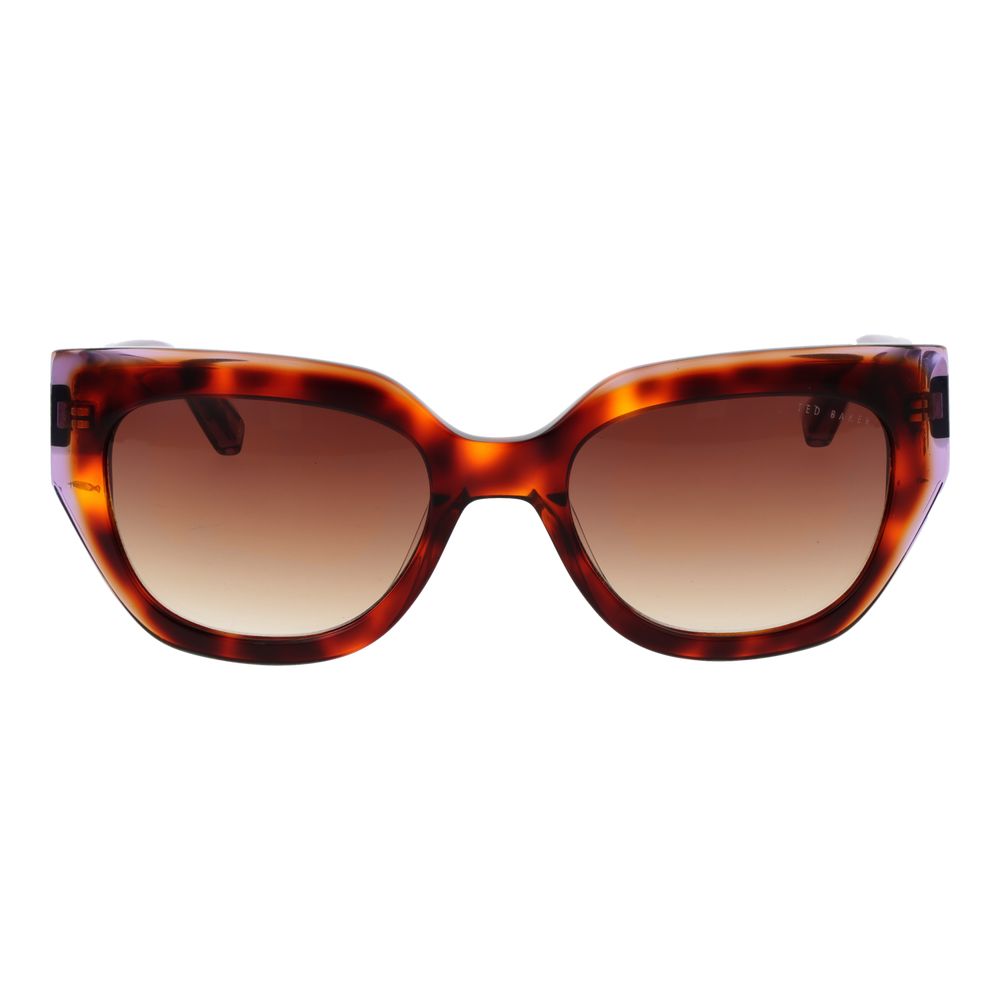 Ted Baker Women’s Sunglasses – Brown Cat Eye Frame, Brown Gradient Lenses