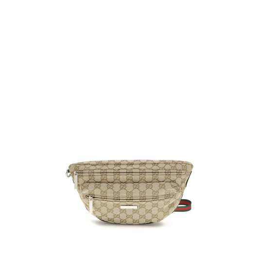 Gucci Beige Mall Tag Shoulder Bag