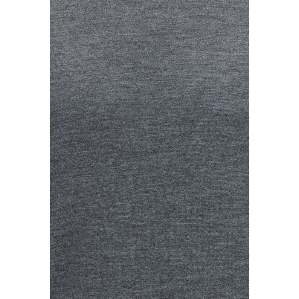 Brunello Cucinelli Gray Wool Turtleneck Jumper