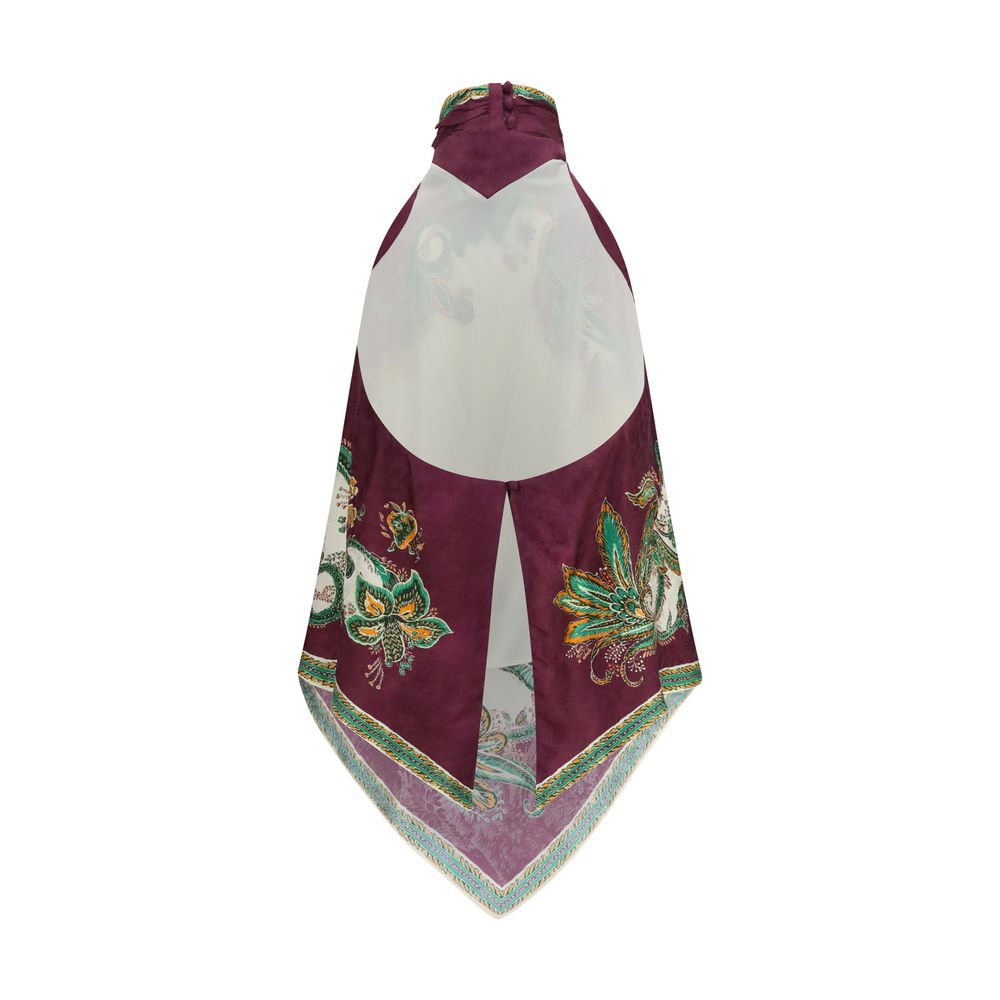 Alemais Ruthie Top Multicolor Viscose Blouse