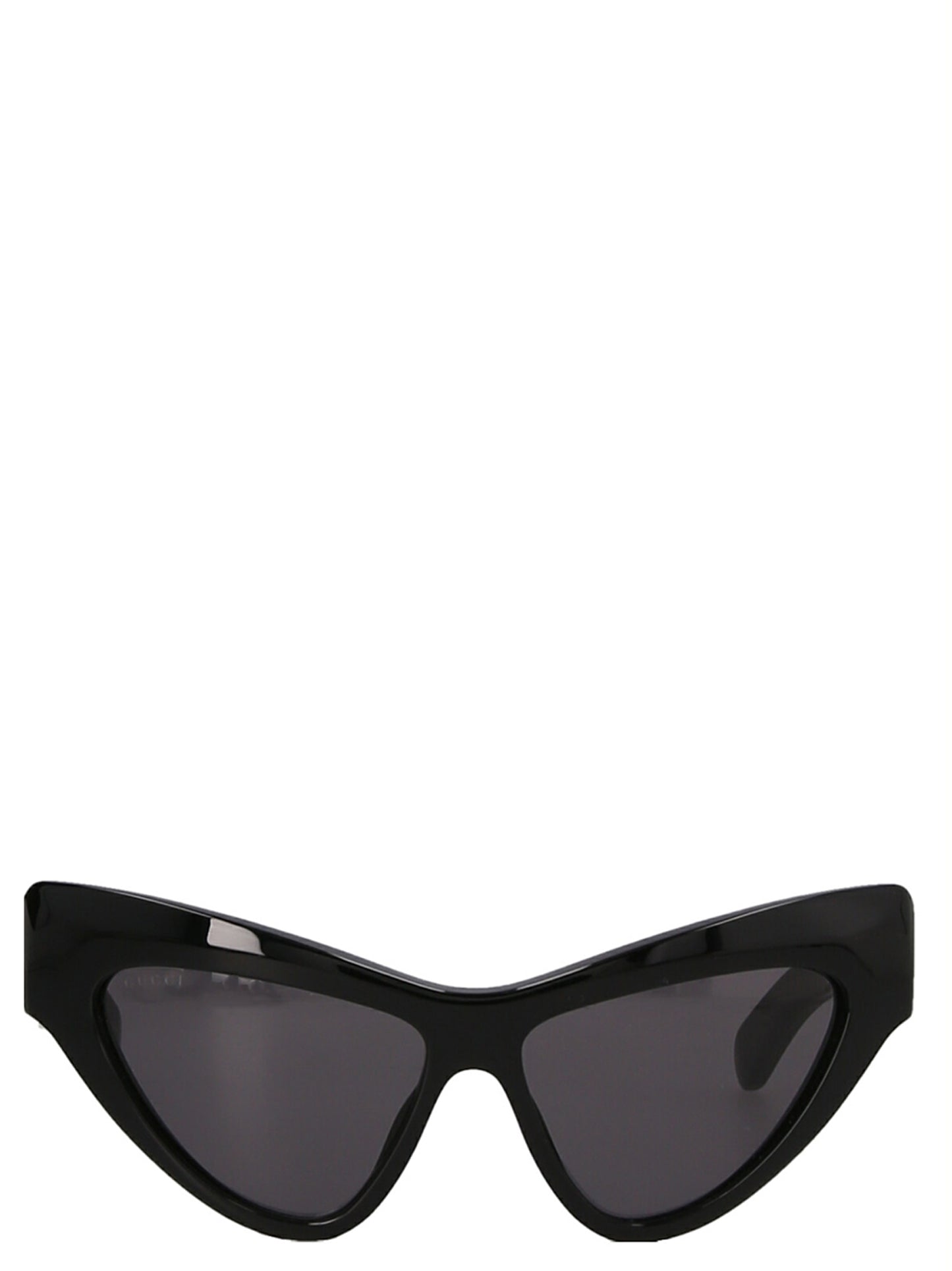 Gucci Black Acetate Cat Eye Sunglasses