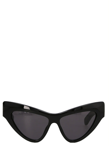Gucci Black Acetate Cat Eye Sunglasses