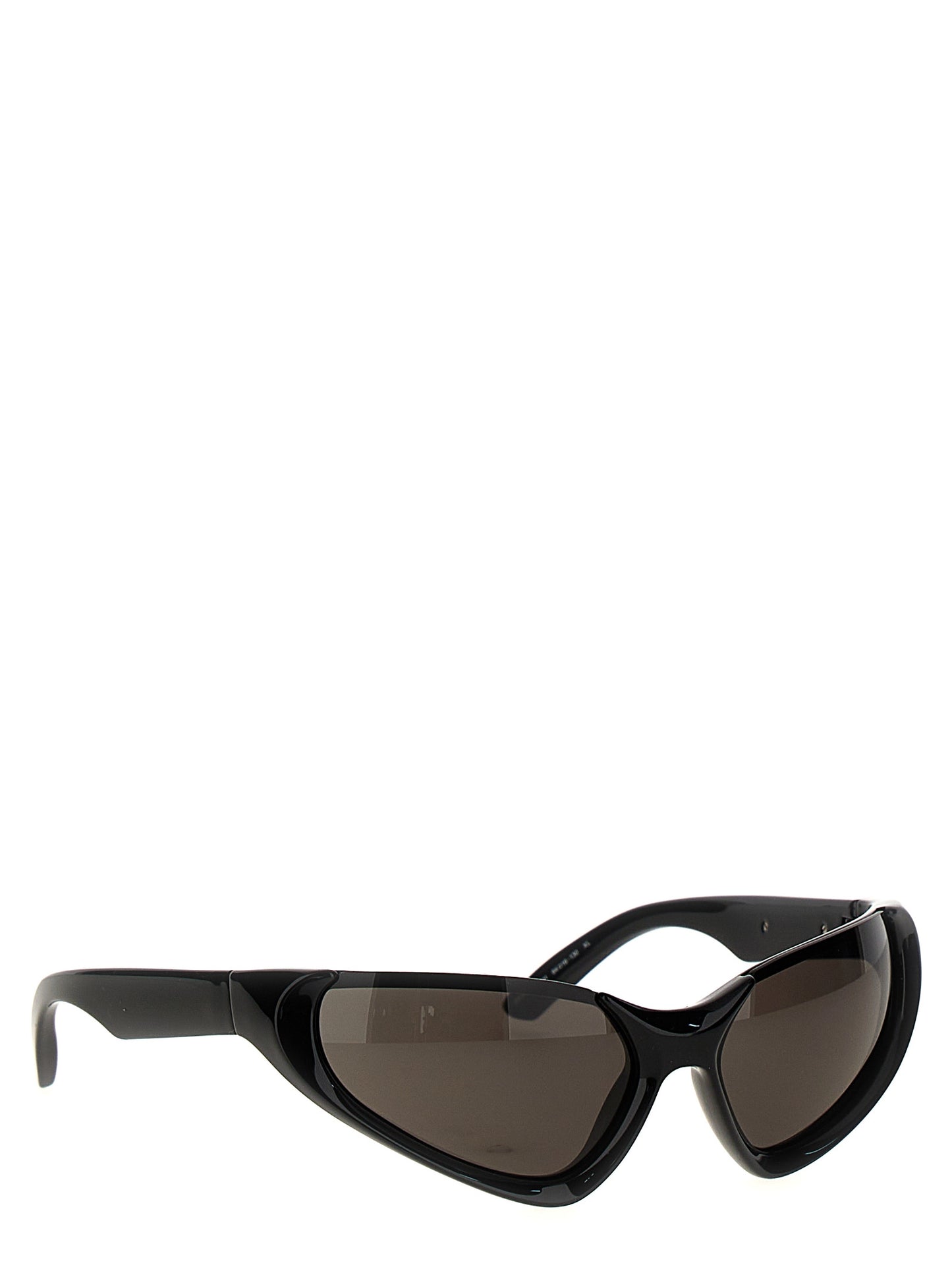 Balenciaga Xpander Rect Black Nylon Sunglasses