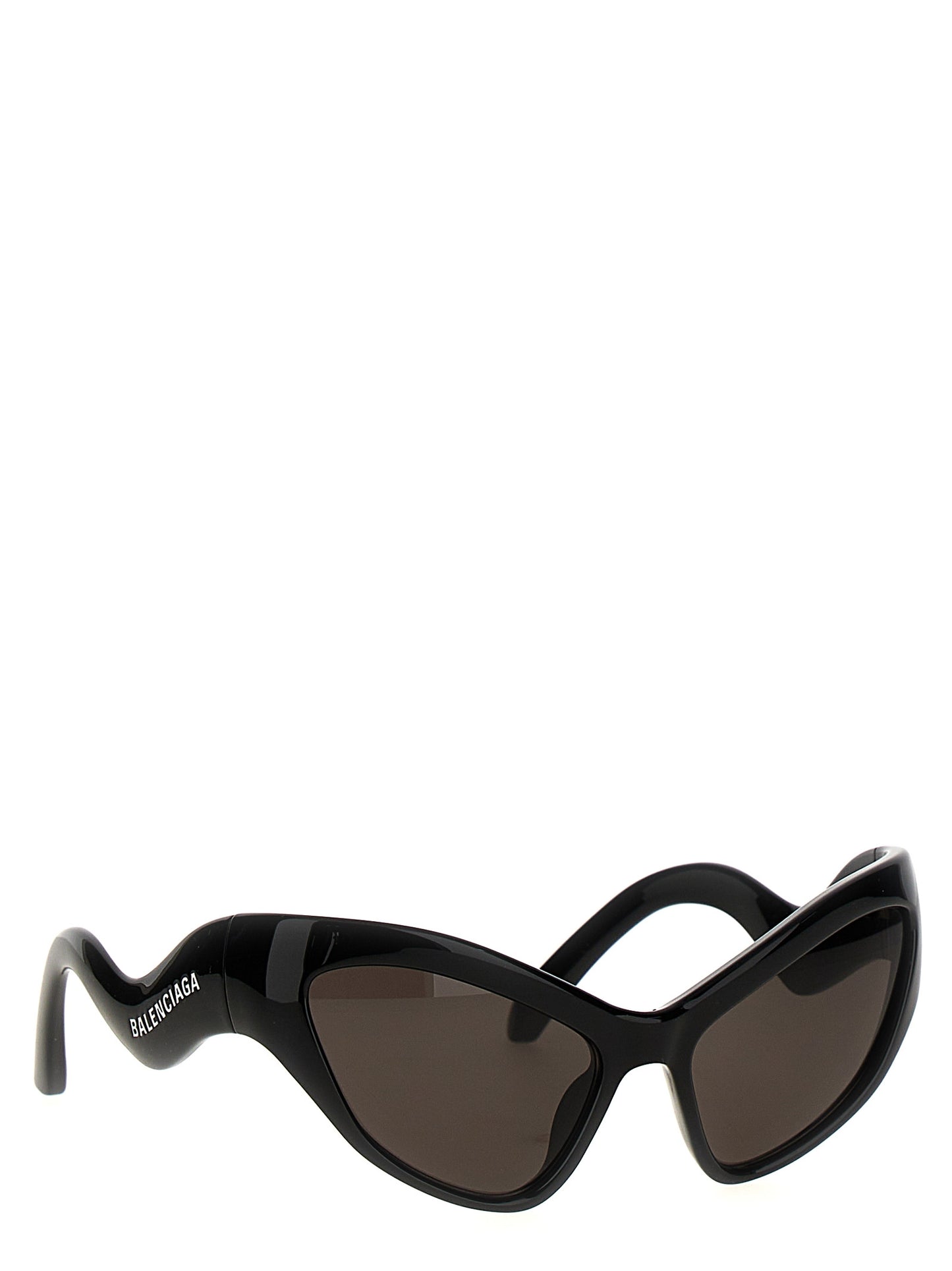 Balenciaga Hamptons Cat Black Nylon Sunglasses