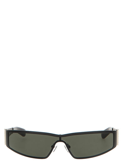 Alexander McQueen Stile Duemila Black Acetate Sunglasses