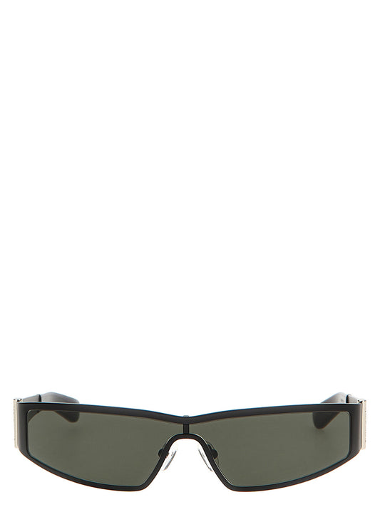 Alexander McQueen Stile Duemila Black Acetate Sunglasses