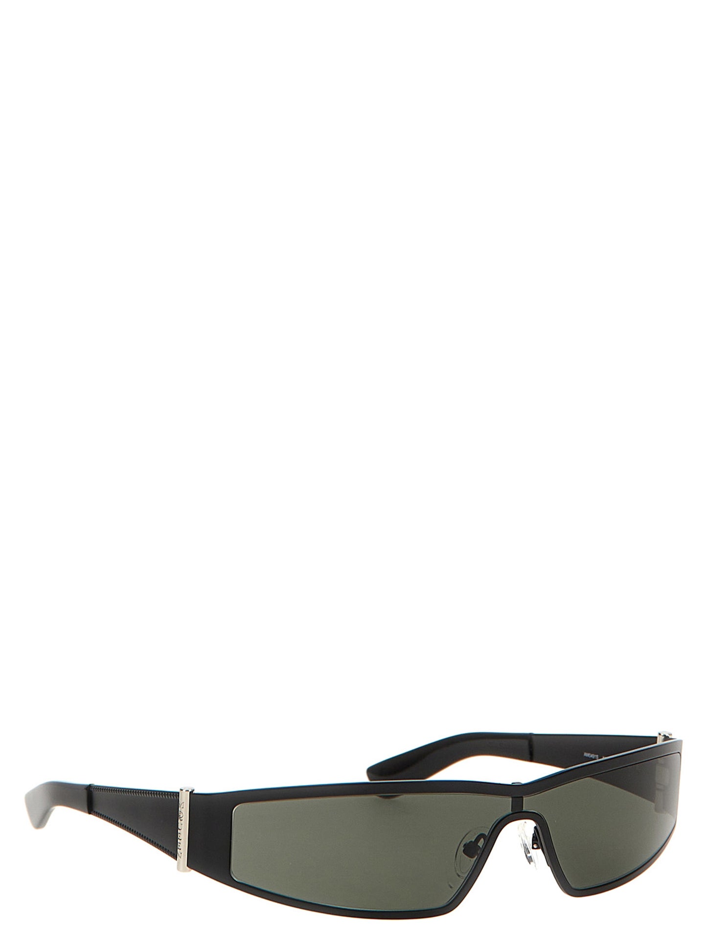 Alexander McQueen Stile Duemila Black Acetate Sunglasses