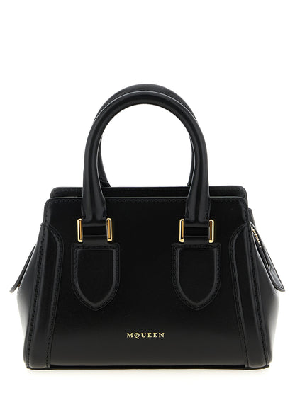 Alexander McQueen ‘Birdee’ Black Calfskin Handbag