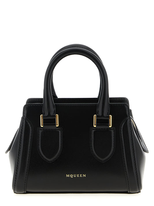 Alexander McQueen ‘Birdee’ Black Calfskin Handbag