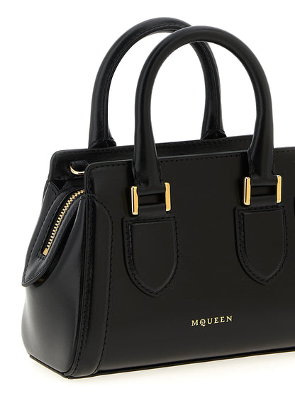 Alexander McQueen ‘Birdee’ Black Calfskin Handbag