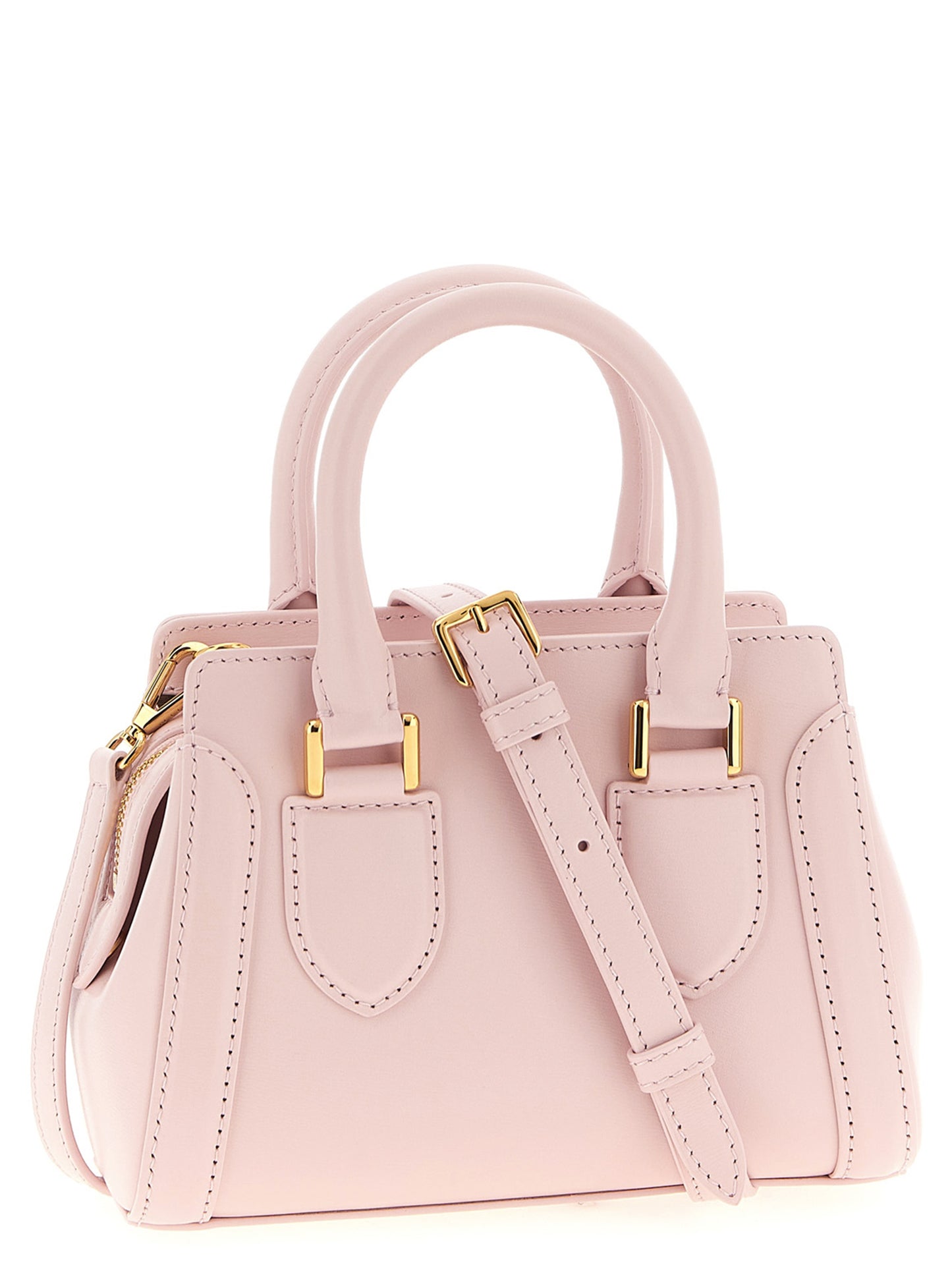 Alexander McQueen Birdee Multicolor Calfskin Handbag
