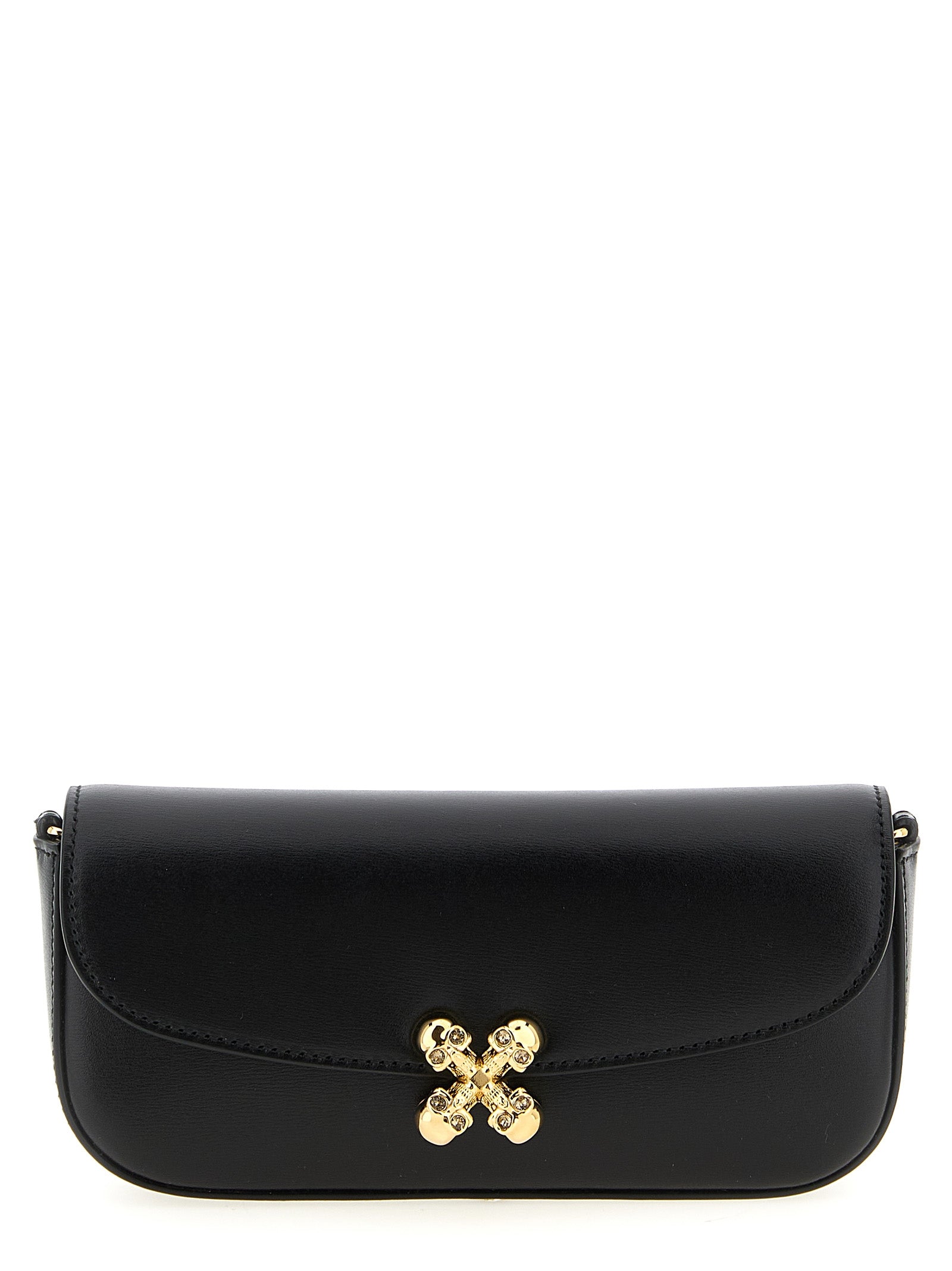 Alexander McQueen Black Calfskin Small Crossbody Bag