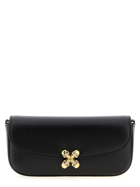 Alexander McQueen Black Calfskin Small Crossbody Bag