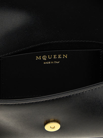 Alexander McQueen Black Calfskin Small Crossbody Bag