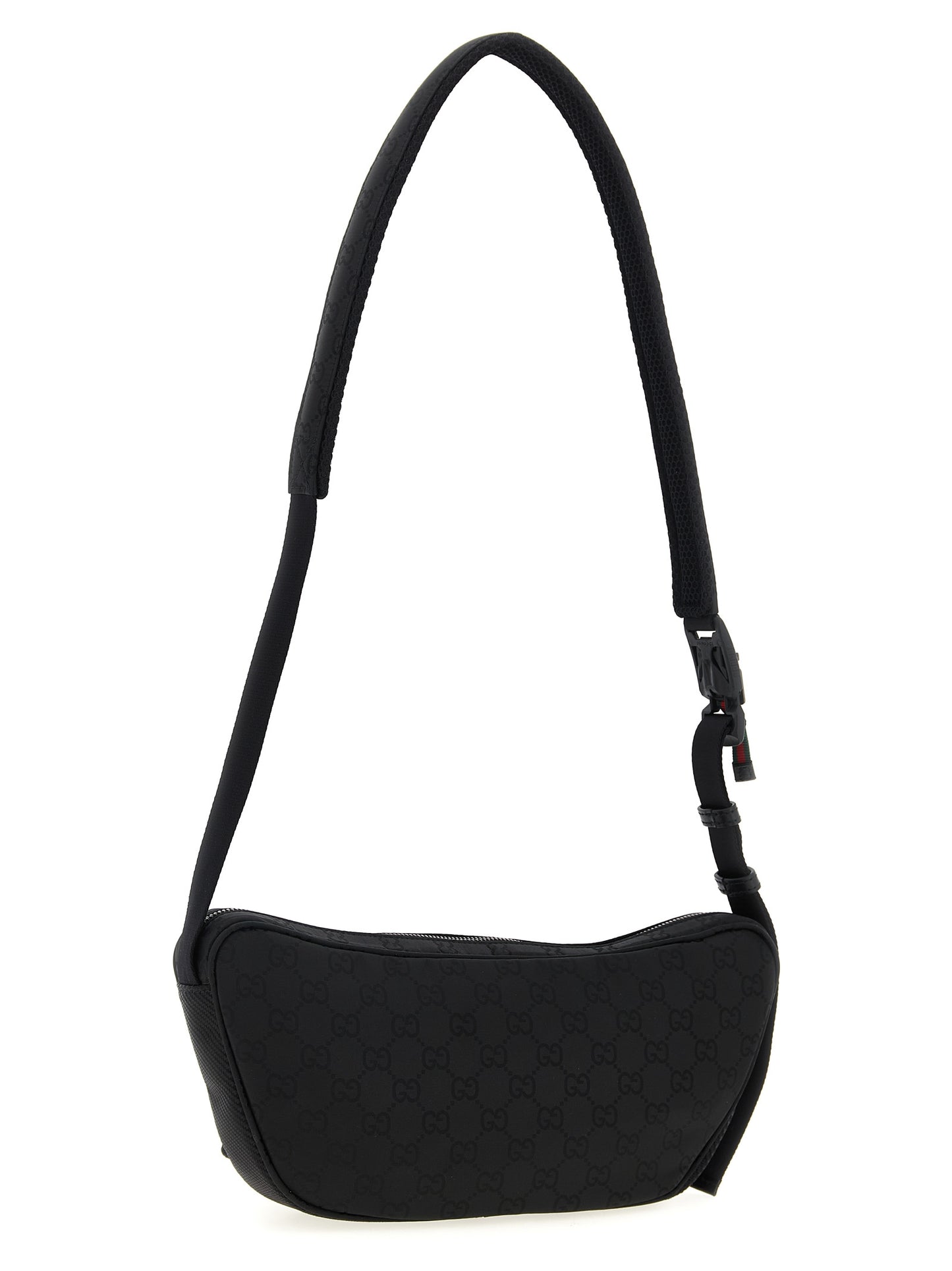 Gucci Black Nexus GG Nylon Crossbody Bag