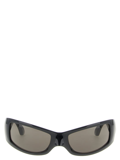Balenciaga Raven Cat Black Polyamide Sunglasses