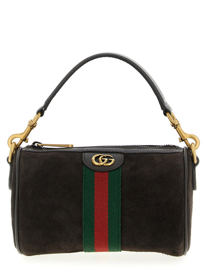 Gucci Ophidia Mini Handbag - Brown Calfskin Leather