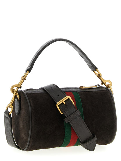 Gucci Ophidia Mini Handbag - Brown Calfskin Leather