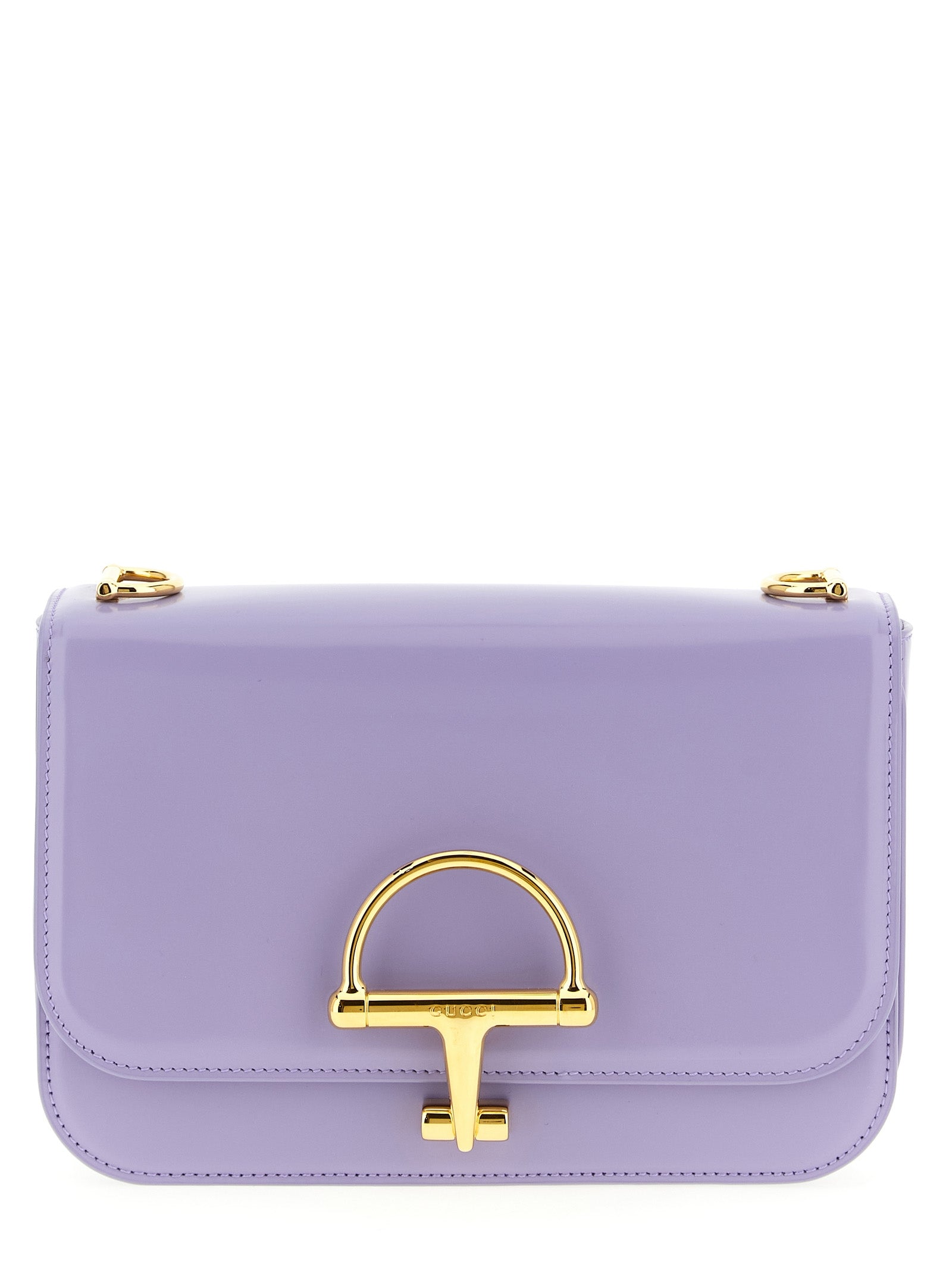 Gucci Siena Purple Calfskin Shoulder Bag