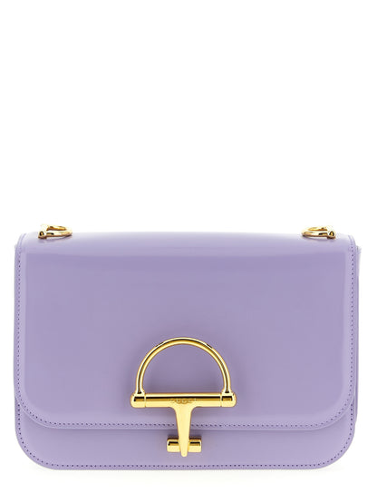 Gucci Siena Purple Calfskin Shoulder Bag