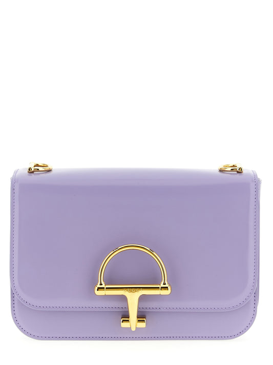 Gucci Siena Purple Calfskin Shoulder Bag