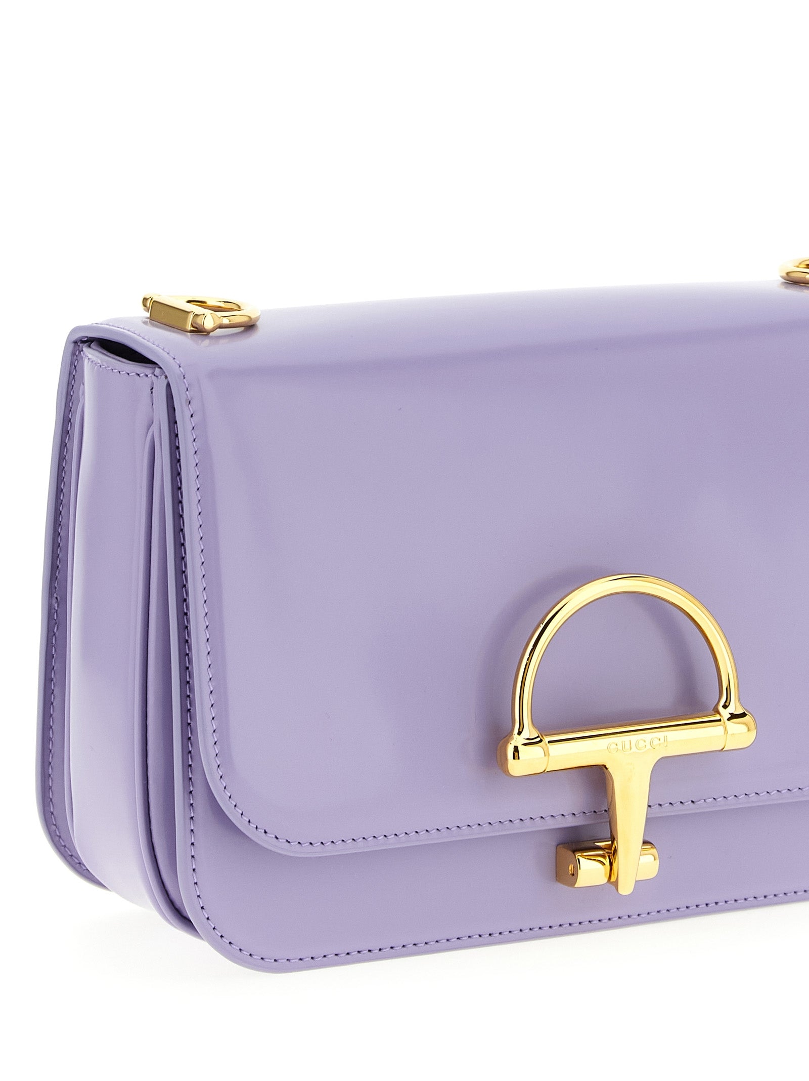 Gucci Siena Purple Calfskin Shoulder Bag