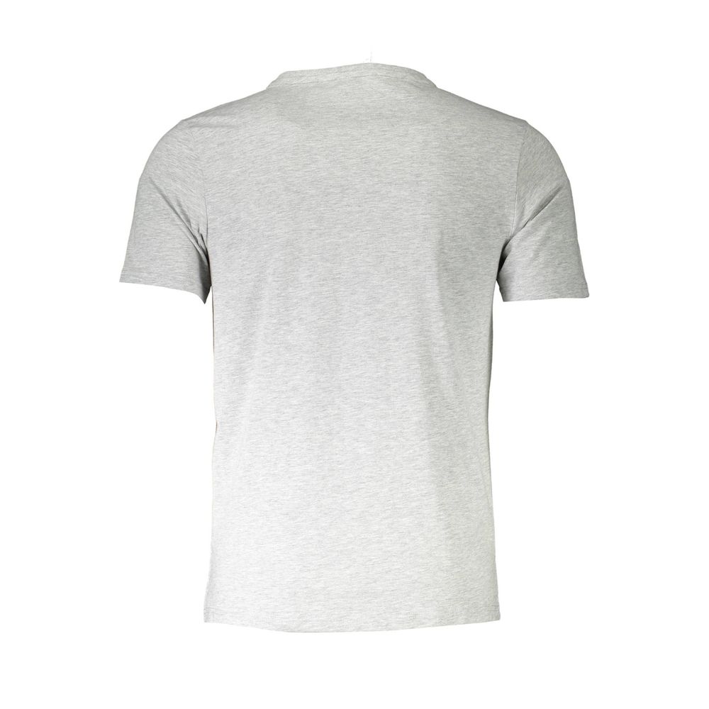 Aeronautica Militare Grey Cotton V-Neck Men's Undershirt