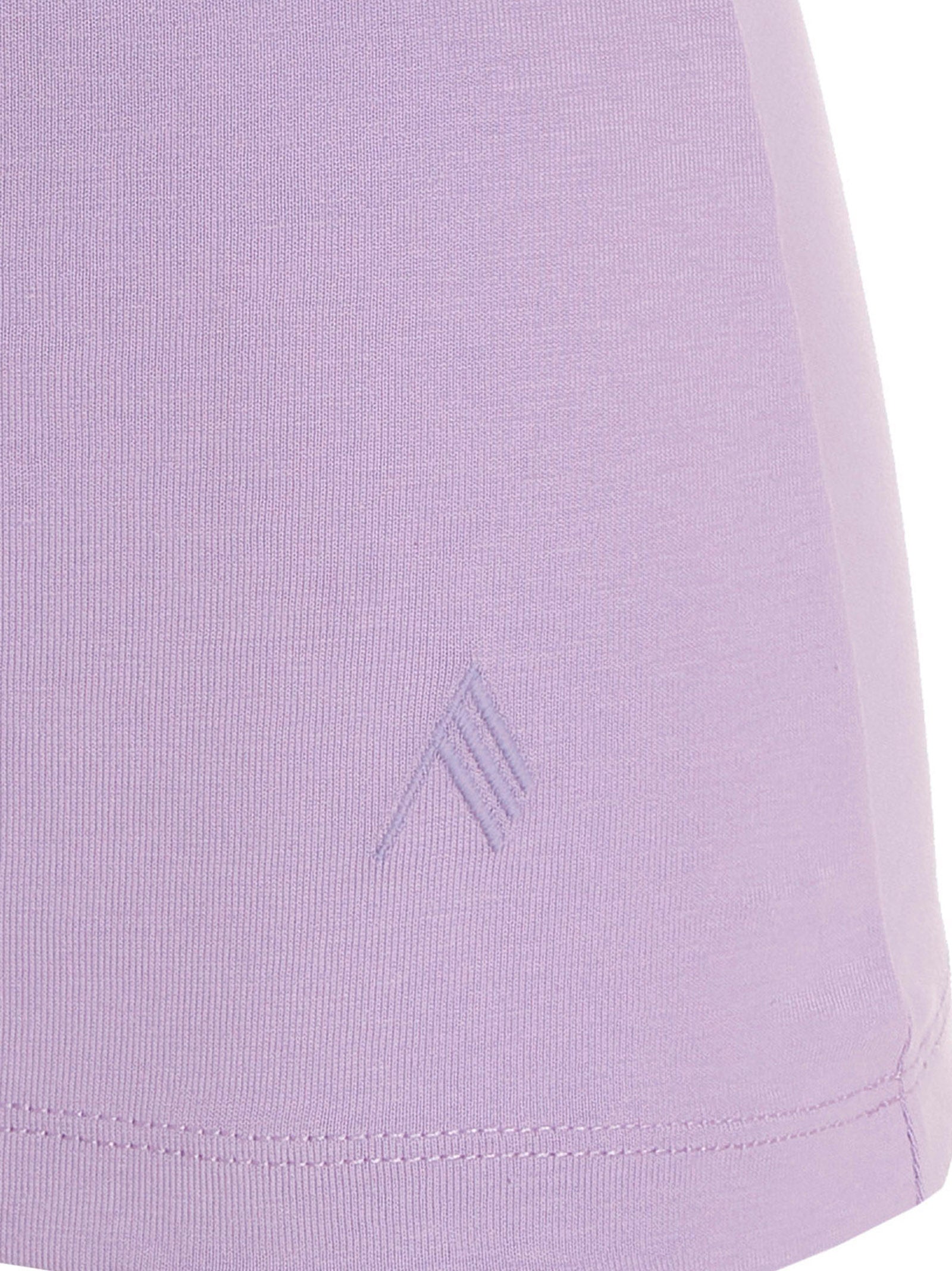 The Attico Purple Cotton T-Shirt IT38
