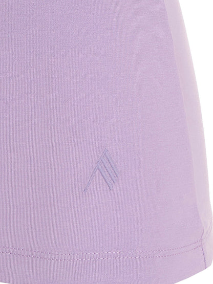 The Attico Purple Cotton T-Shirt IT38