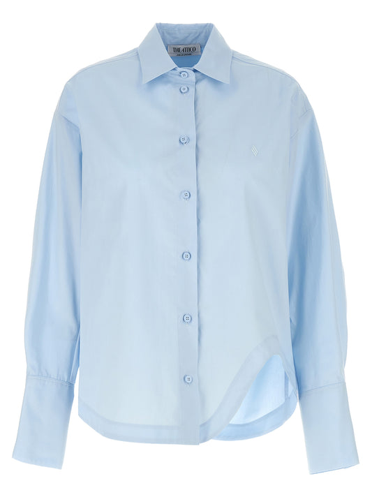 The Attico Blue Cotton Blouse - Eliza Shirt