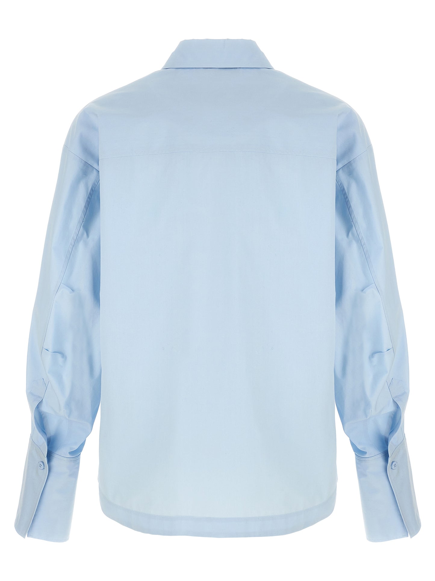 The Attico Blue Cotton Blouse - Eliza Shirt