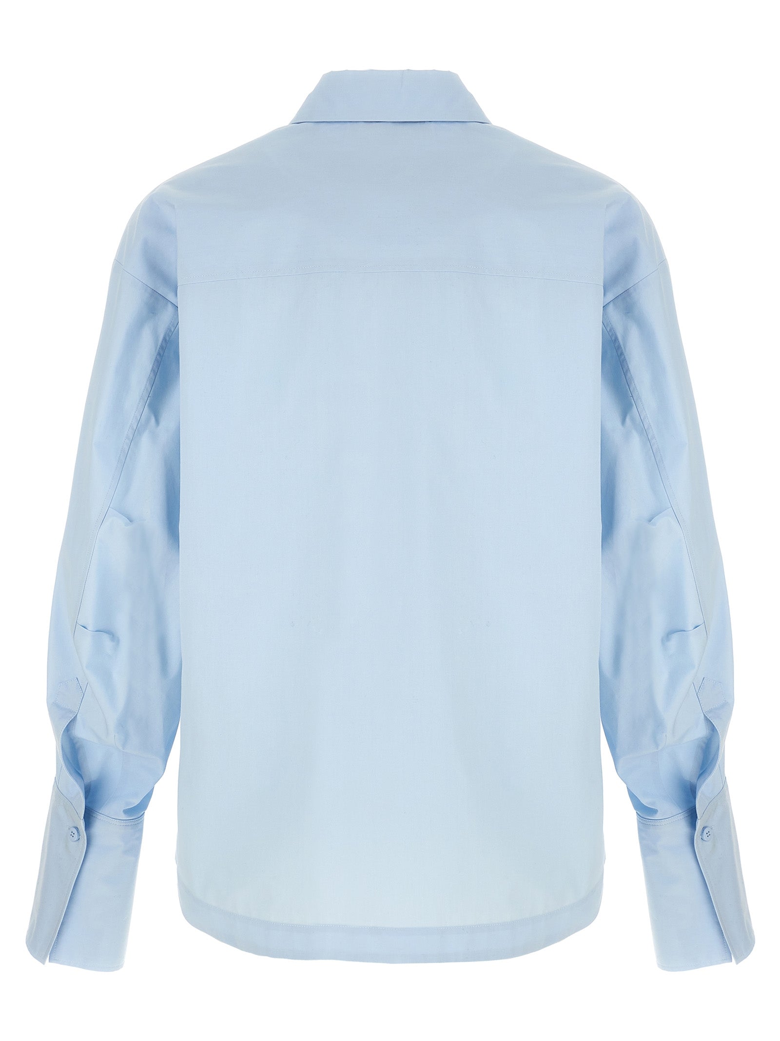 The Attico Blue Cotton Blouse - Eliza Shirt